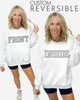CUSTOM REVERSIBLE SWEATSHIRT (FOLLOW THE INSTRUCTIONS) **