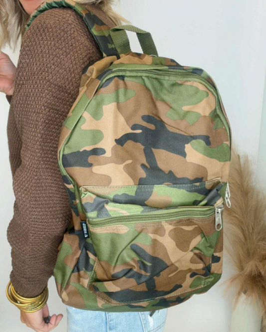 Camo Basic Backpack