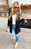 black zenana cardigan