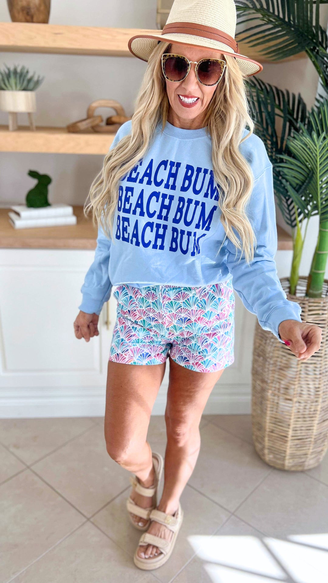 Beach Bum Sweatshirt** - Final Sale