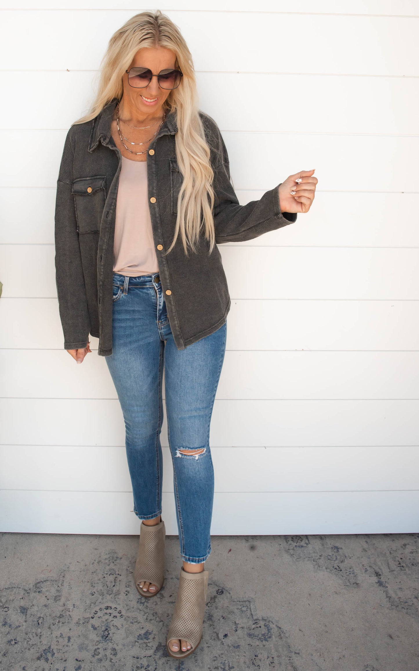 black shacket
