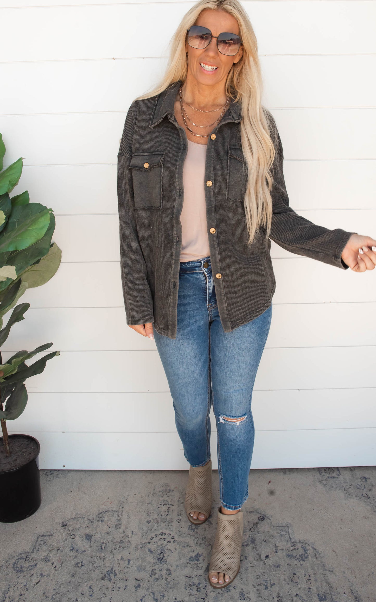 black shacket