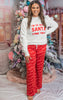 hello mello merry christmas pajama pant bottoms