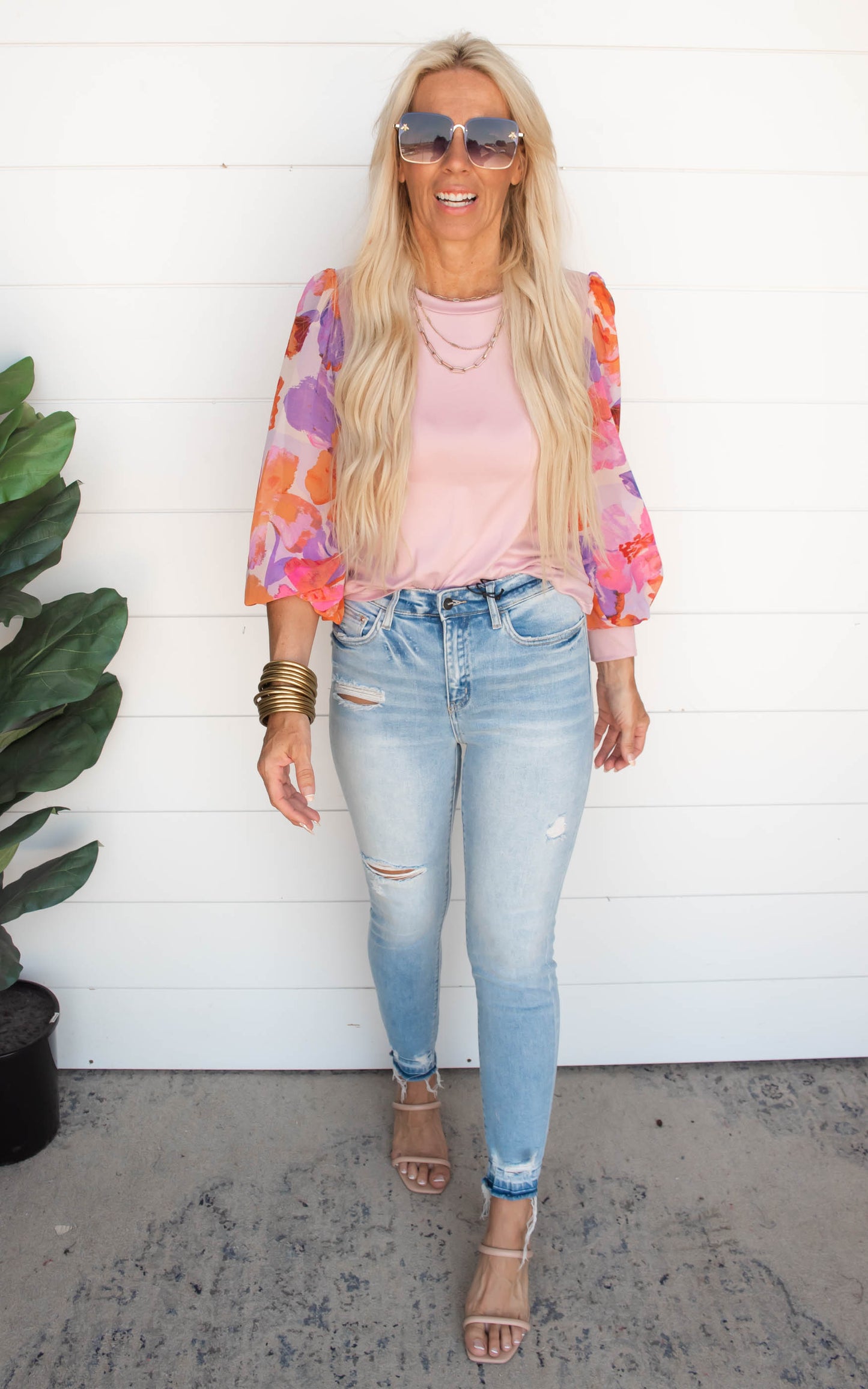 floral top