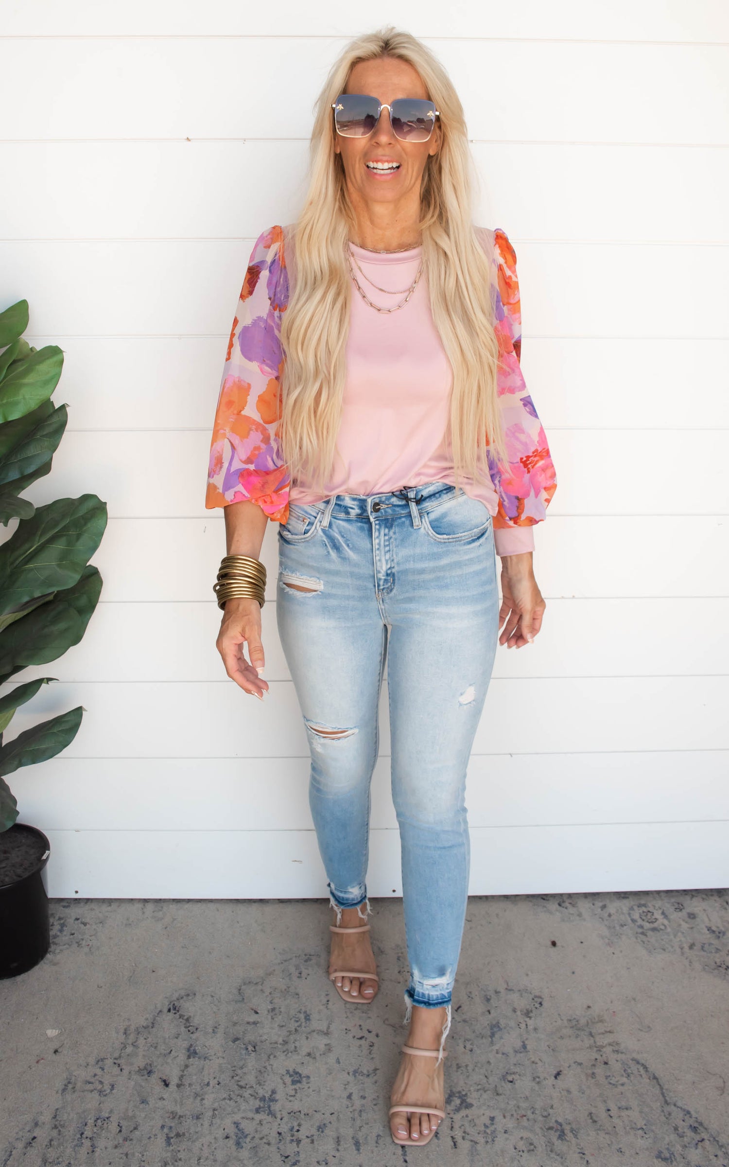 floral top