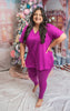 purple lounge set