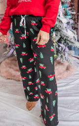 Christmas Car Hello Mello Holiday Pajama Pants - Final Sale