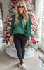 HUNTER GREEN SWEATER