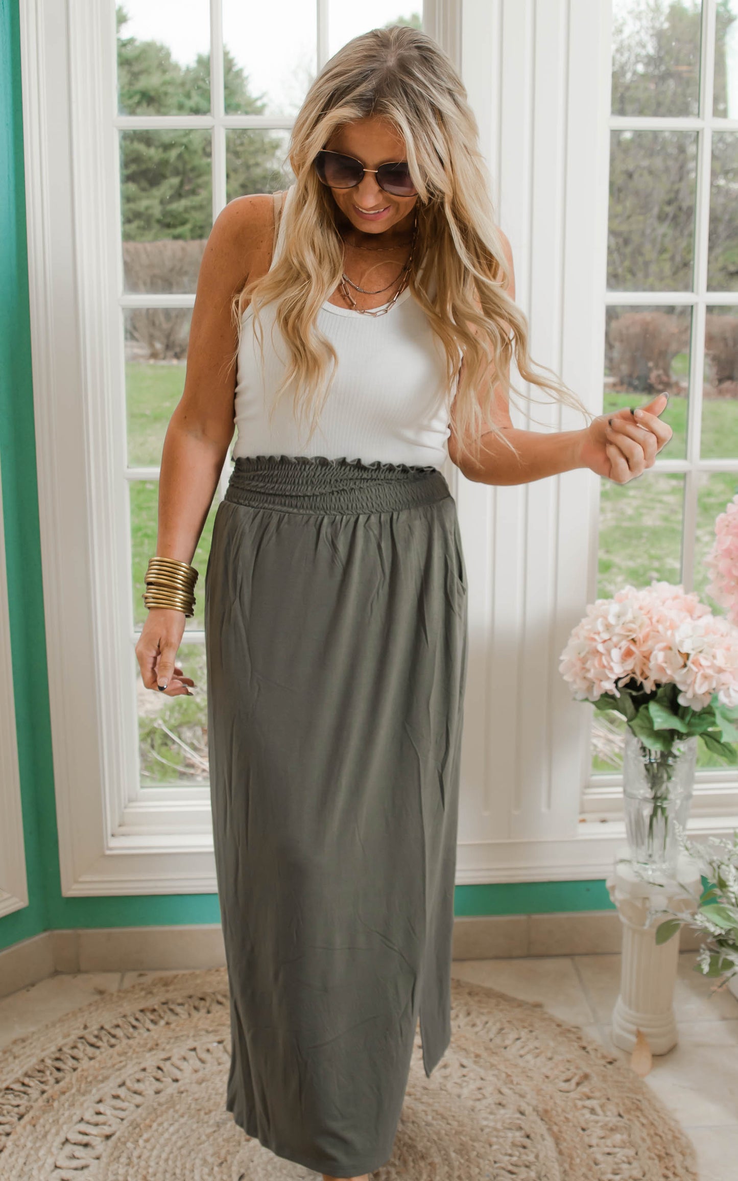 ZENANA MAXI SKIRT