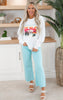 Sunset Beach Bum Graphic Crewneck Sweatshirt* - Final Sale