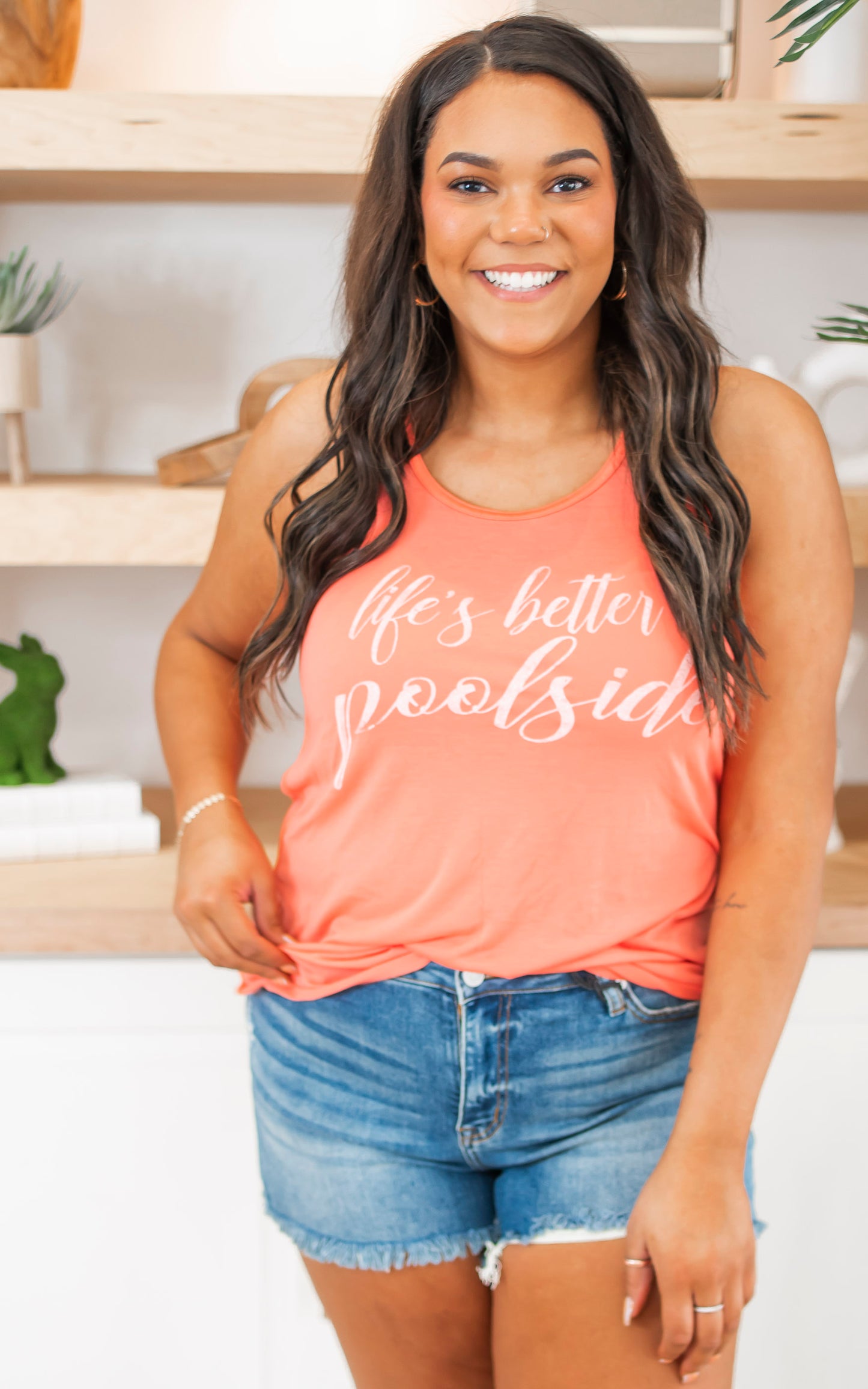 Life's Better PoolSide Tank Top** - Final Sale