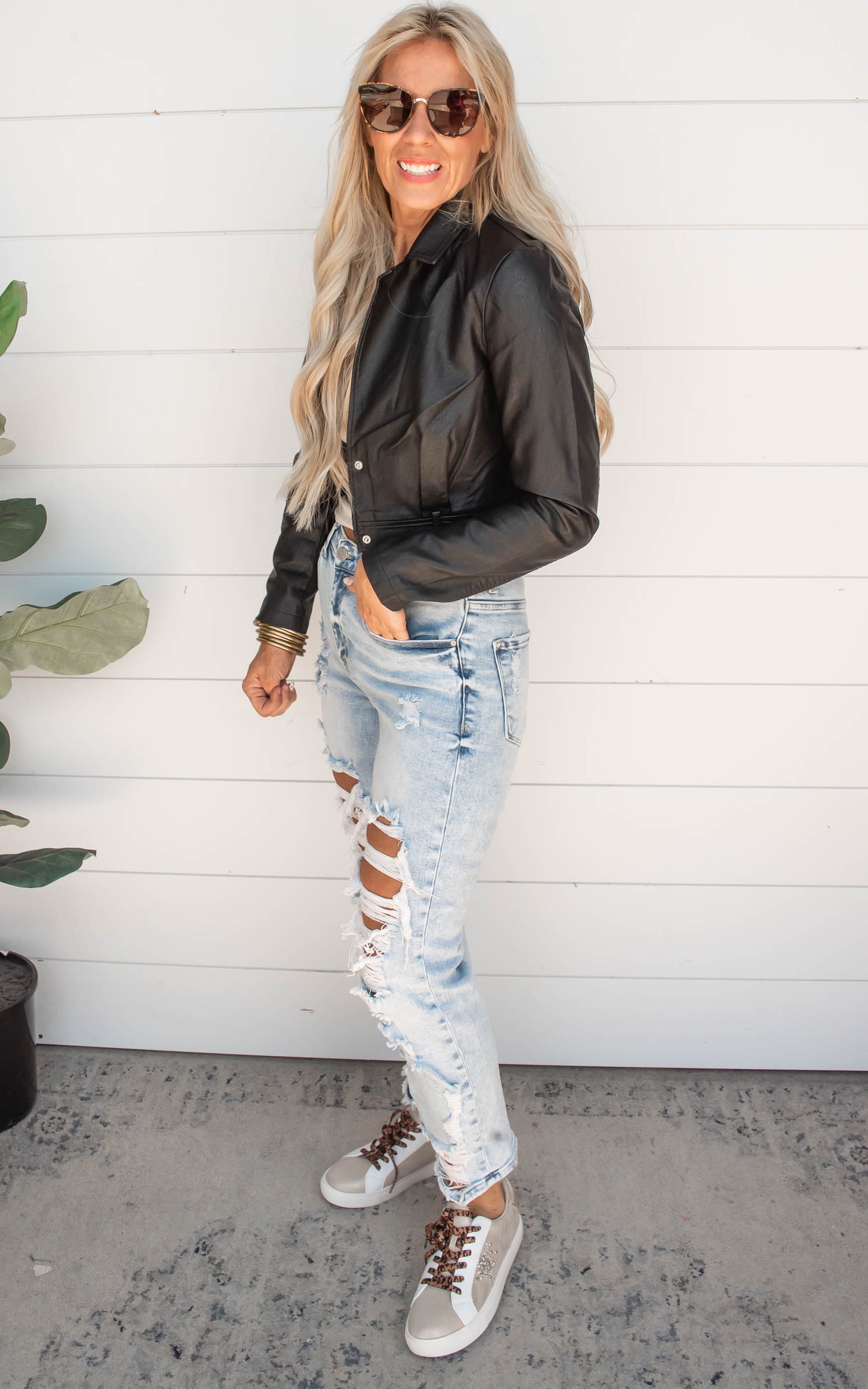 High-Rise Boyfriend Jeans | RISEN