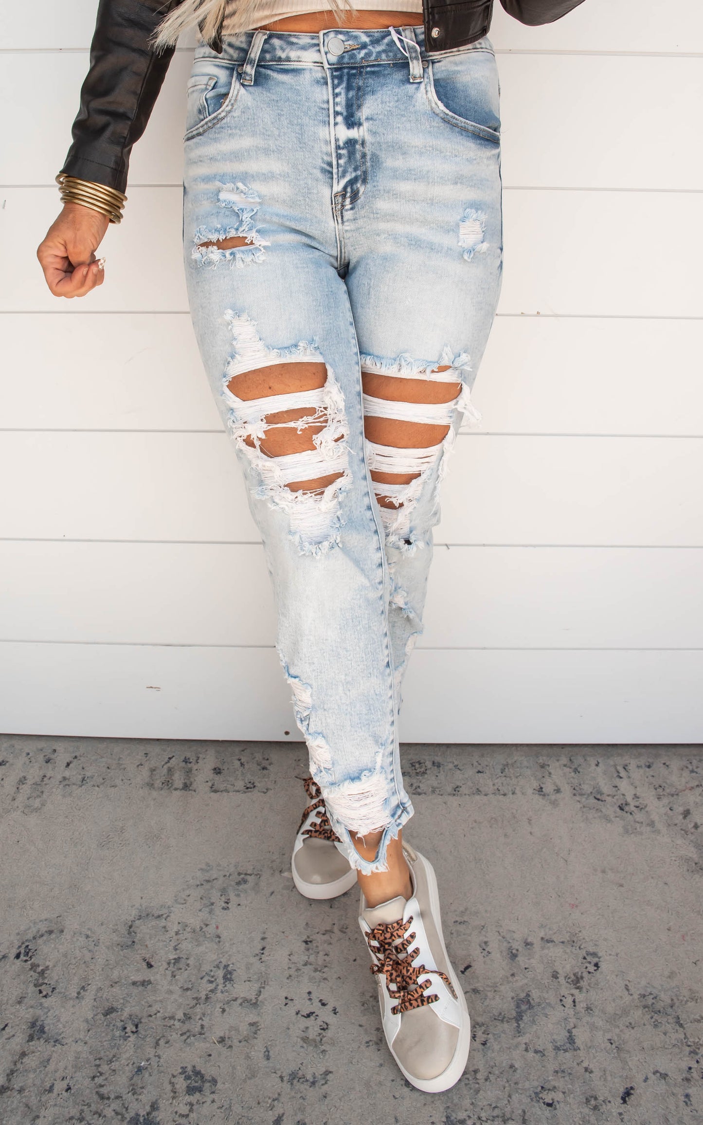 High-Rise Boyfriend Jeans | RISEN