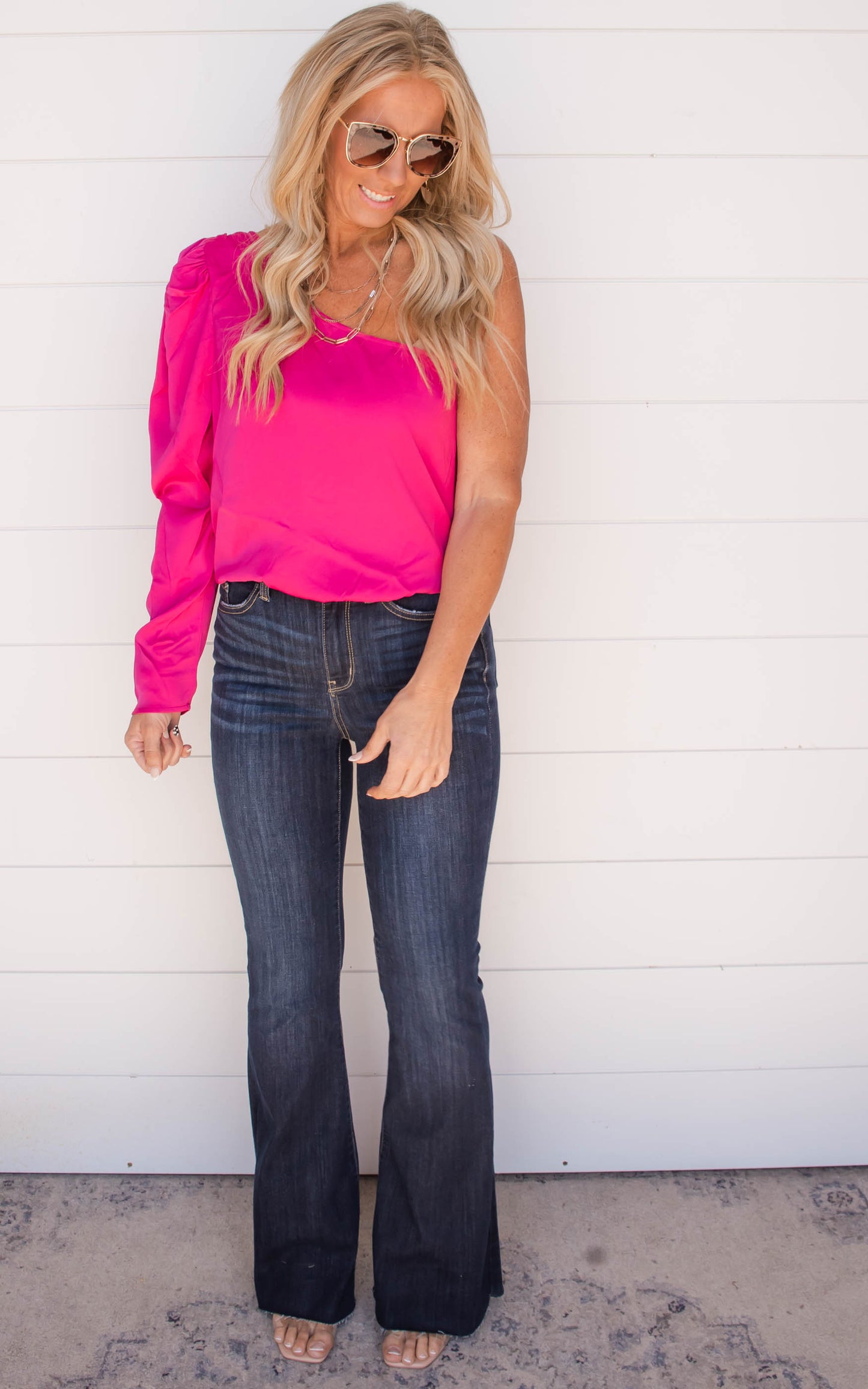 pink bodysuit