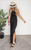 BLACK MAXI DRESS