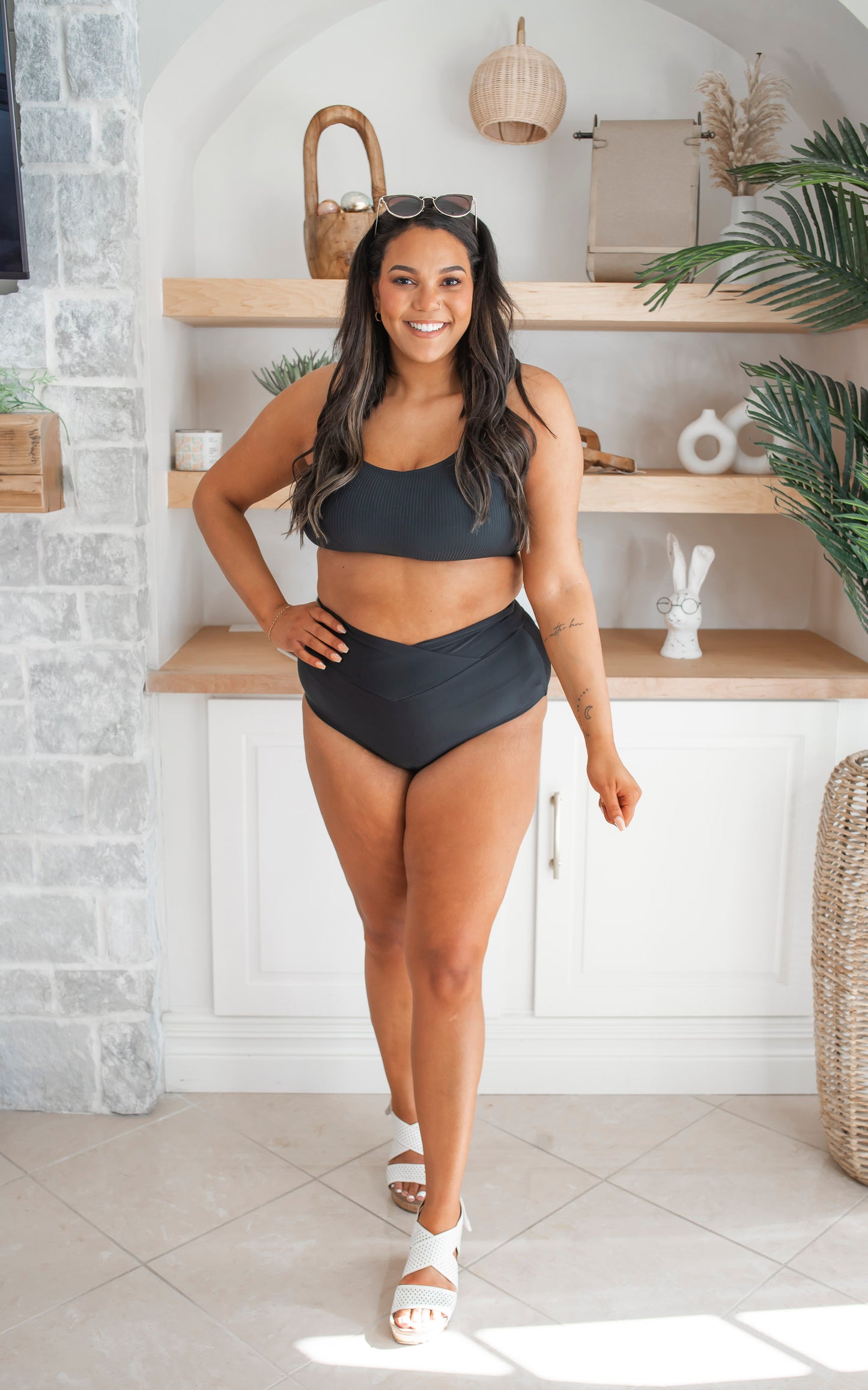 Seashell Top | Black