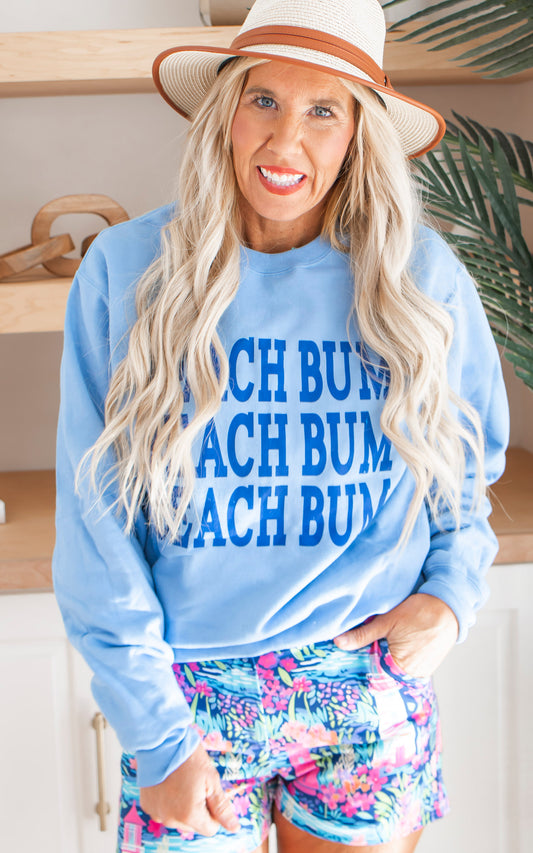 Beach Bum Sweatshirt** - Final Sale