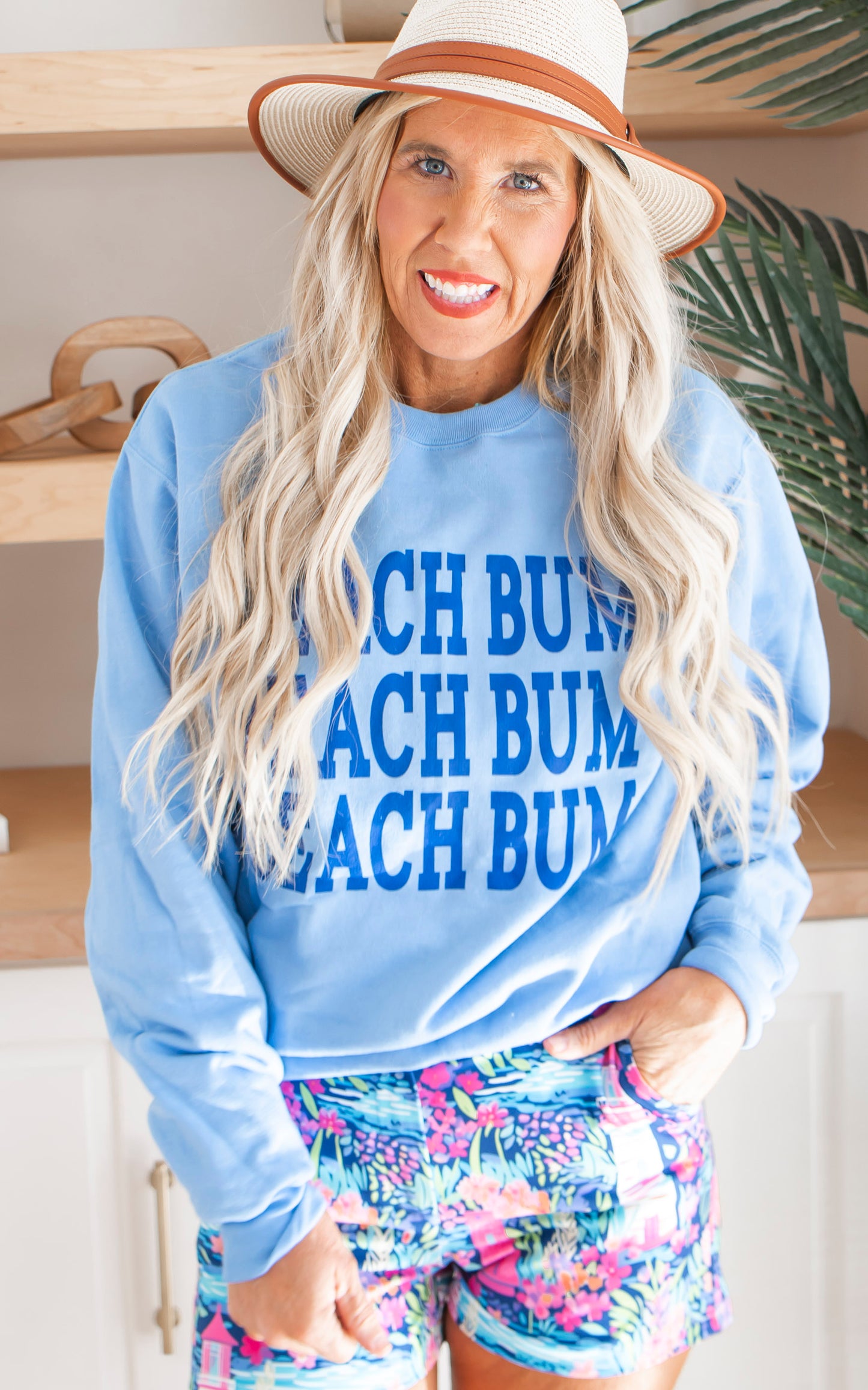 Beach Bum Sweatshirt** - Final Sale