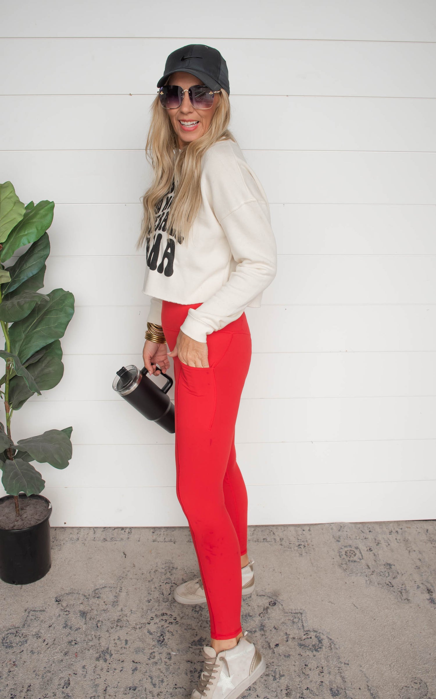 true red legging