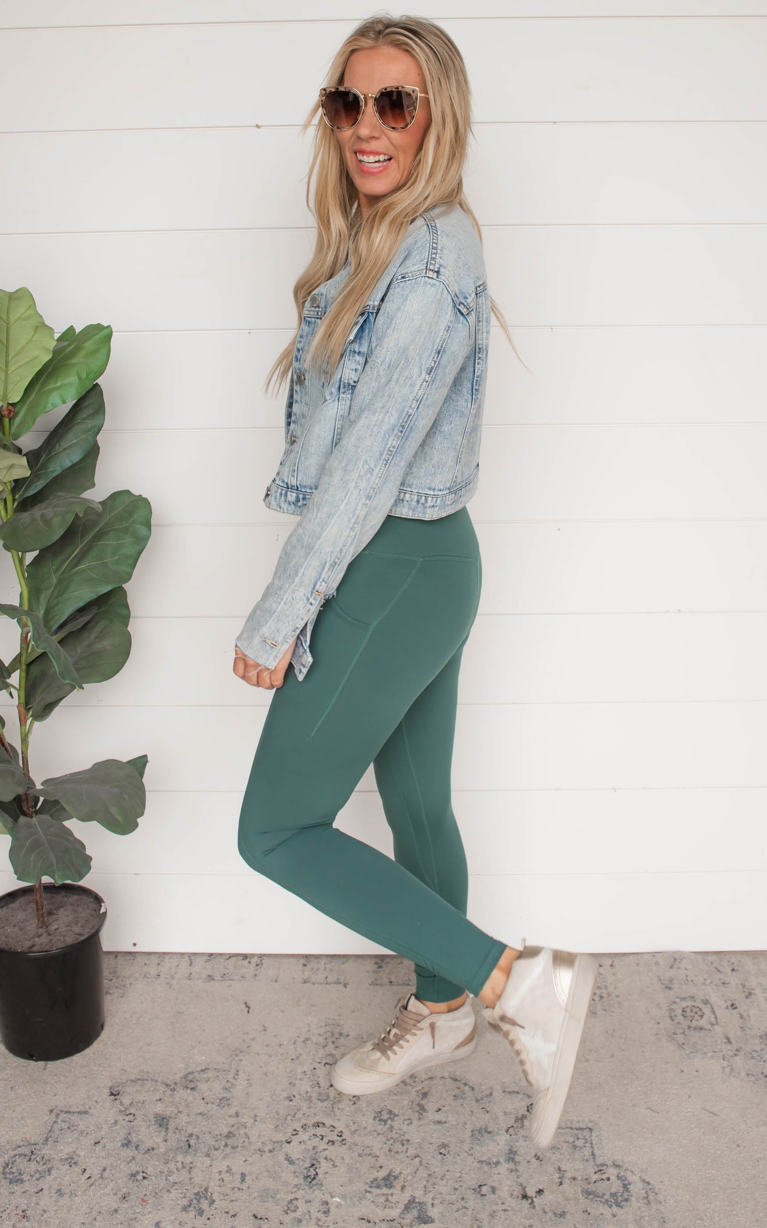 everglade green legging