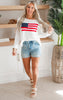 The Esra Light Wash Fray Hem Cut Off Dad Shorts | Judy Blue