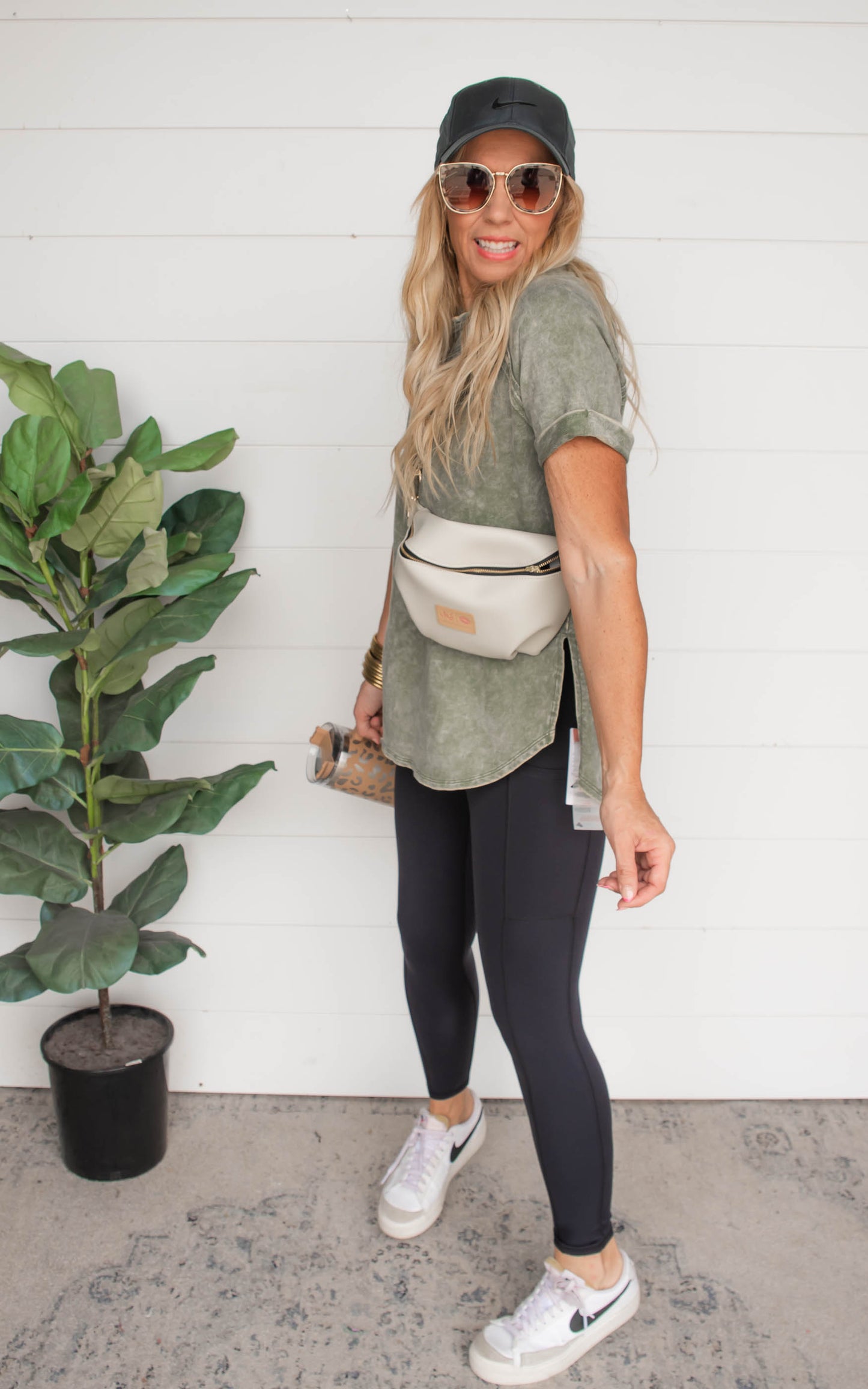 zenana cuff sleeve pullover