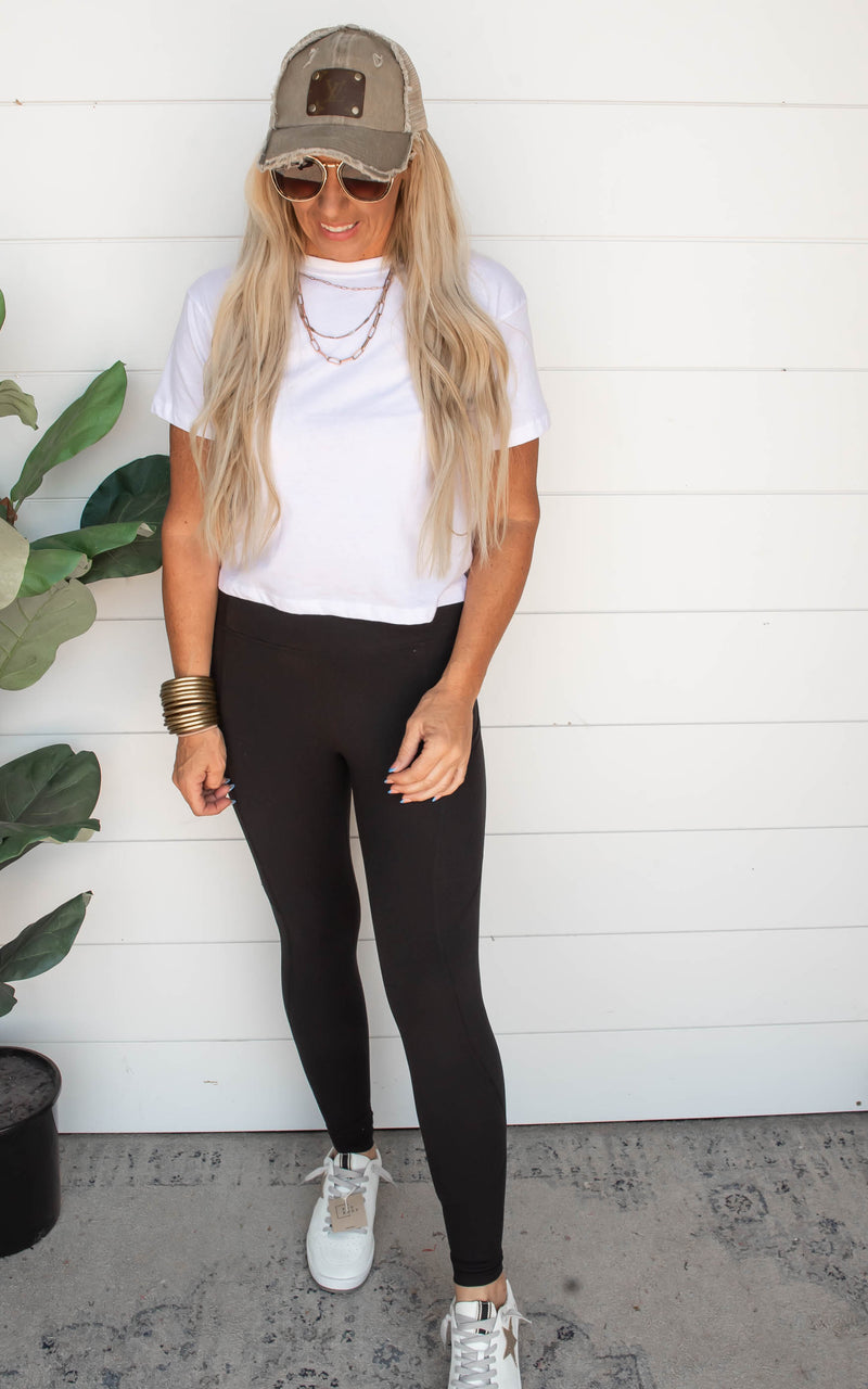 cropped tee 