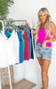 Reversible V-Neck/U-Neck Seamless Tank** - Final Sale