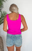 Reversible V-Neck/U-Neck Seamless Tank** - Final Sale