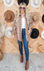Basketry Plaid Shacket
