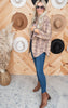 Basketry Plaid Shacket