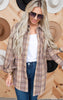 Basketry Plaid Shacket