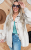 Oversized Basic Fall Fleece Shacket