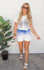 USA Graphic Crop Tee