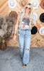 Rolling Stones Cropped Tank Top