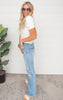 ivory ruffled top