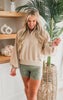 Piper Snap Button Collared Sweatshirt - Final Sale