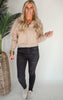 The Eva High Rise Ankle Skinny Denim Jean | Mica ** - Final Sale