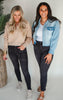 The Eva High Rise Ankle Skinny Denim Jean | Mica ** - Final Sale