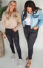 The Eva High Rise Ankle Skinny Denim Jean | Mica ** - Final Sale