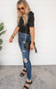 SOLID BLACK TOP
