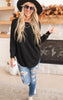 Black sweater