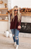 BURGUNDY SWEATER