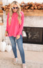 pink sweater
