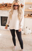 Brushed Melange Hacci Oversized Sweater