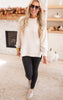 sand beige sweater