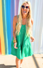 Don't Leave Me Summer Mini Dress - Final Sale