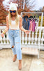 Reversible Vintage Wash Cropped Tank Top - Final Sale