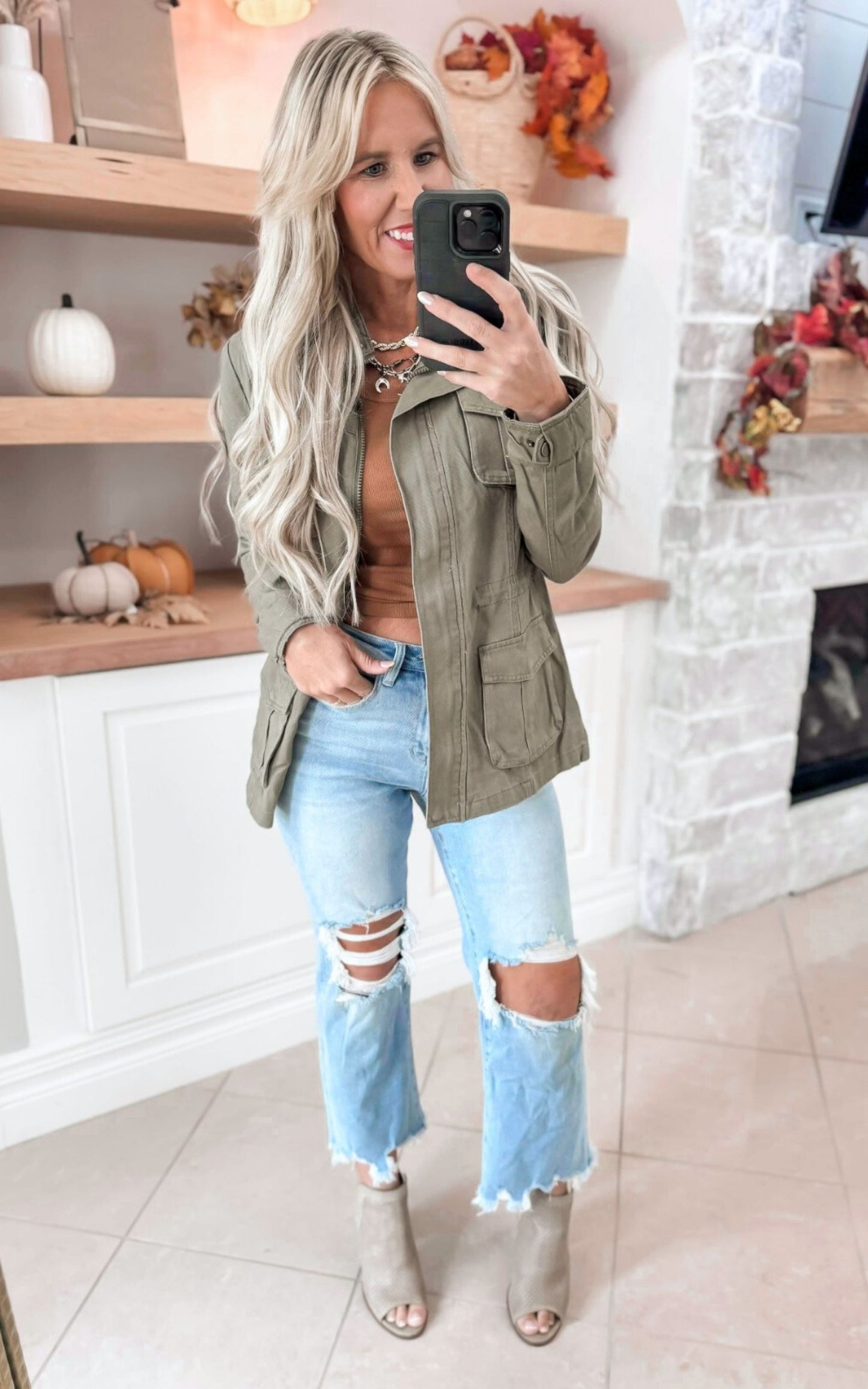 MICA | 90's Vintage Crop Flare Denim Jeans