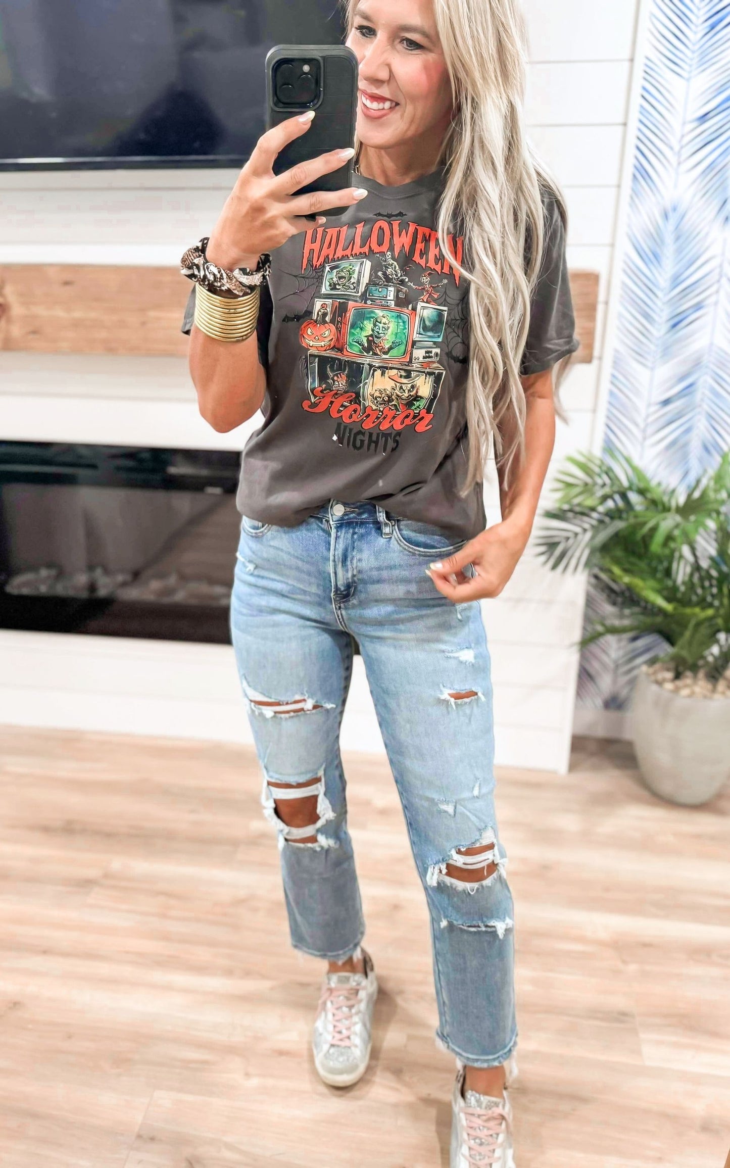 Halloween Horror Nights Garment Dyed Graphic T-shirt - FINAL SALE